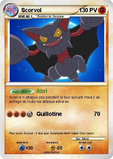 Pokemon Scorvol