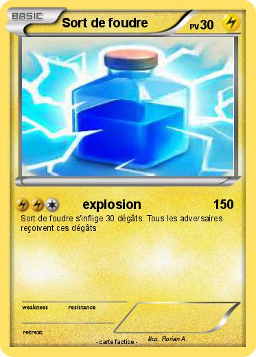 Pokemon Sort de foudre