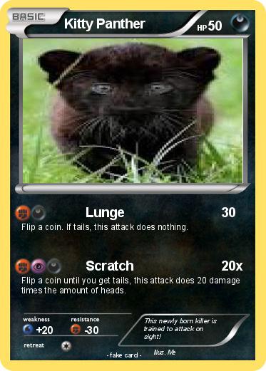 Pokemon Kitty Panther