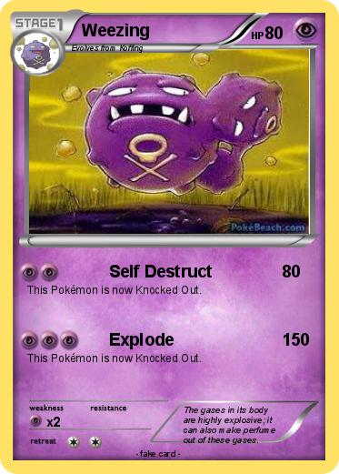 Pokemon Weezing