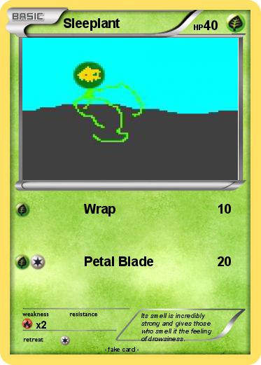 Pokemon Sleeplant