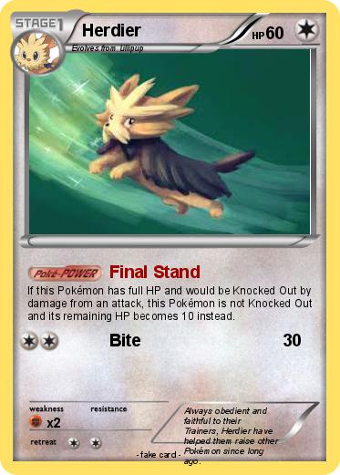 Pokemon Herdier