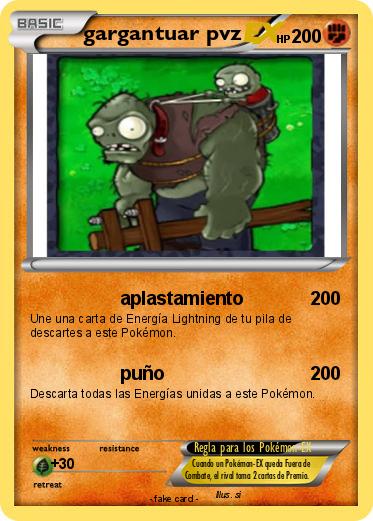 Pokemon gargantuar pvz