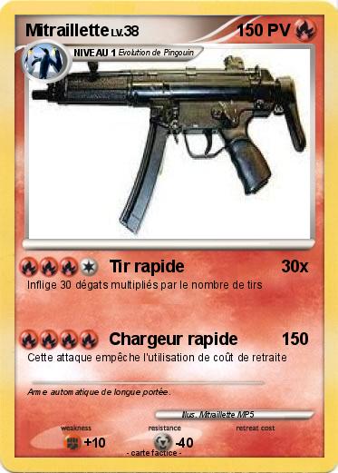 Pokemon Mitraillette