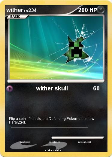 Pokemon wither