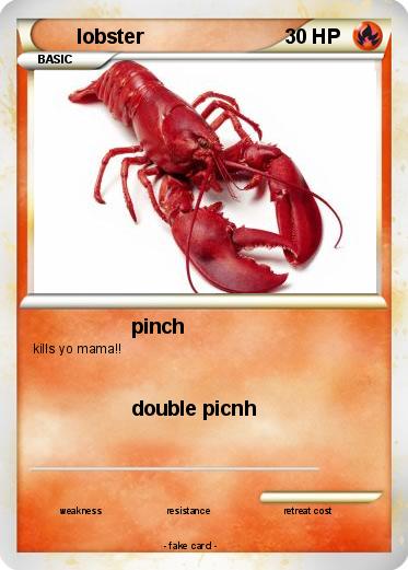 Pokemon lobster