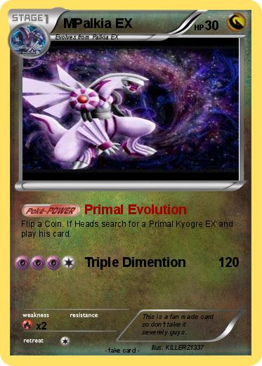 Pokemon MPalkia EX