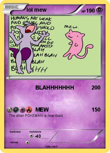 Pokemon lol mew