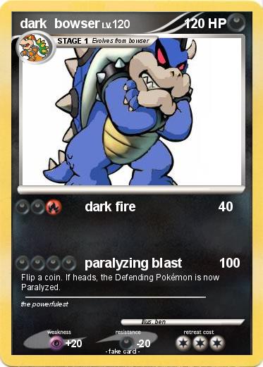 Pokemon dark  bowser