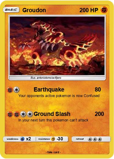 Pokemon Groudon