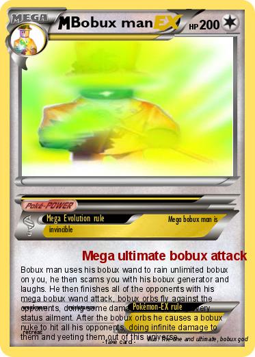 Pokemon Bobux man