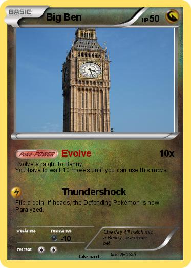 Pokemon Big Ben