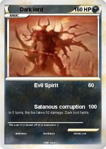 Pokemon Dark lord