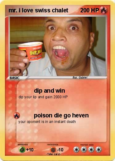 Pokemon mr. i love swiss chalet