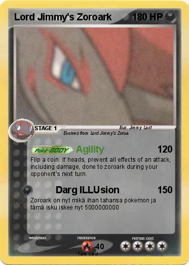 Pokemon Lord Jimmy's Zoroark