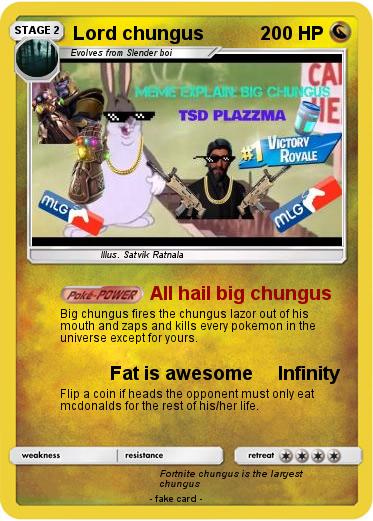 Pokemon Lord chungus