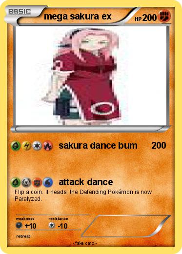 Pokemon mega sakura ex