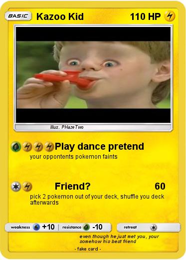 Pokemon Kazoo Kid
