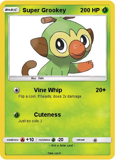 Pokemon Super Grookey