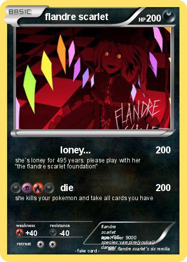 Pokemon flandre scarlet