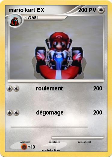 Pokemon mario kart EX