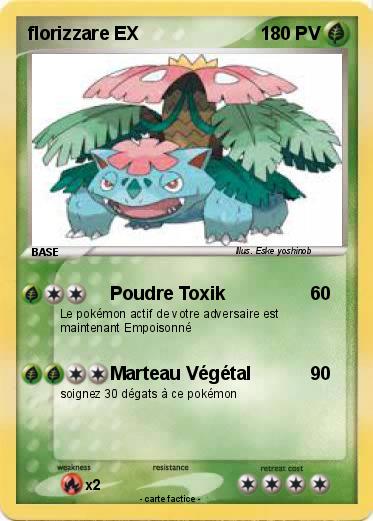 Pokemon florizzare EX