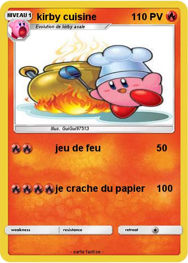 Pokemon kirby cuisine