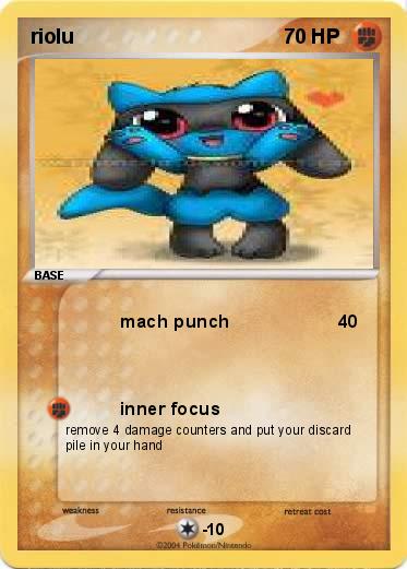 Pokemon riolu
