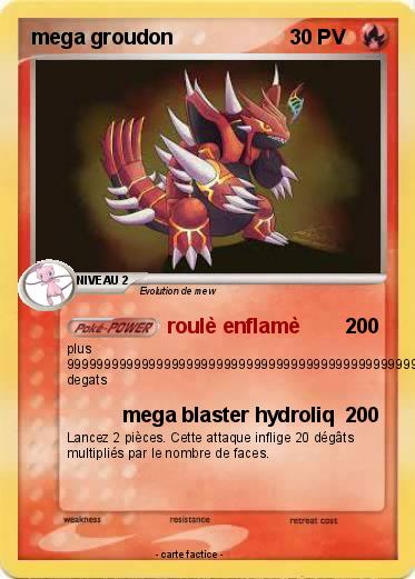 Pokemon mega groudon