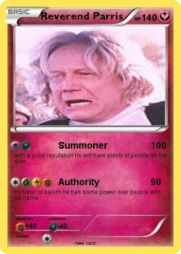 Pokemon Reverend Parris