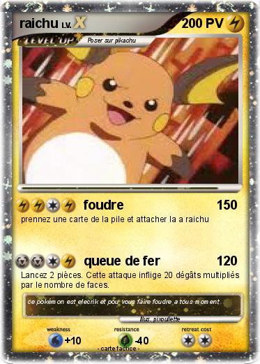 Pokemon raichu