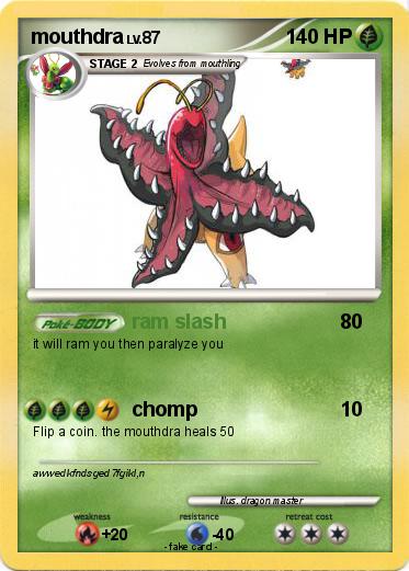 Pokemon mouthdra