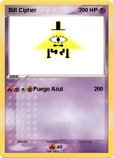 Pokemon Bill Cipher
