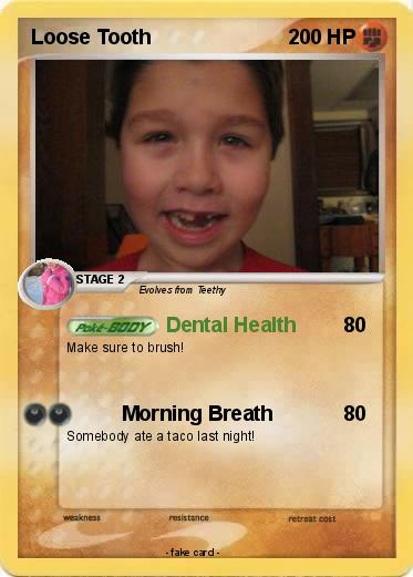 Pokemon Loose Tooth