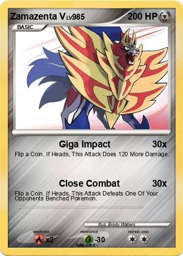 Pokemon Zamazenta V