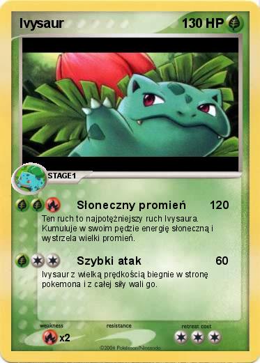 Pokemon Ivysaur
