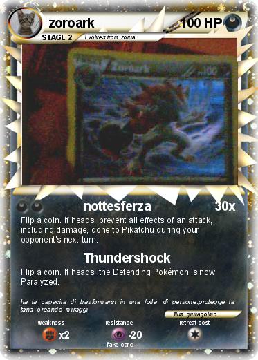 Pokemon zoroark