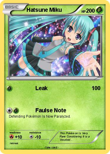 Pokemon Hatsune Miku