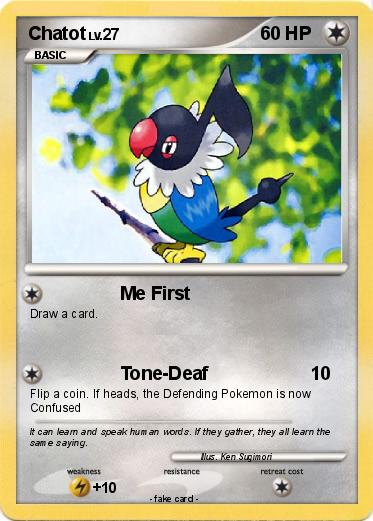 Pokemon Chatot