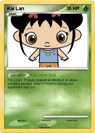 Pokemon Kai Lan