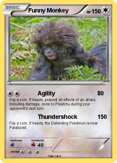 Pokemon Funny Monkey
