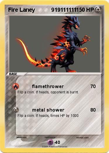 Pokemon Fire Laney           919111111
