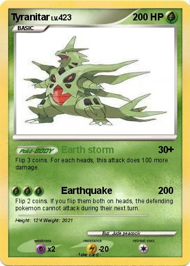 Pokemon Tyranitar