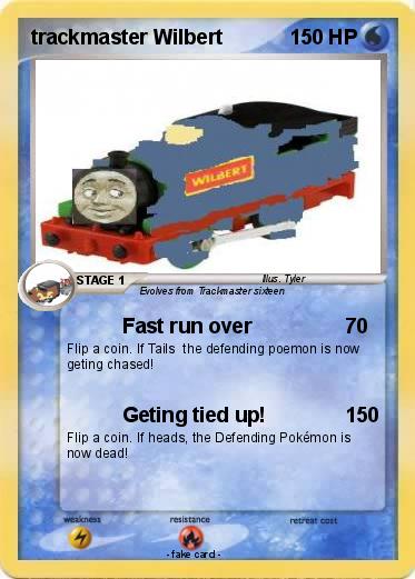 Pokemon trackmaster Wilbert