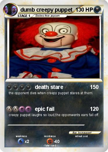 Pokemon dumb creepy puppet