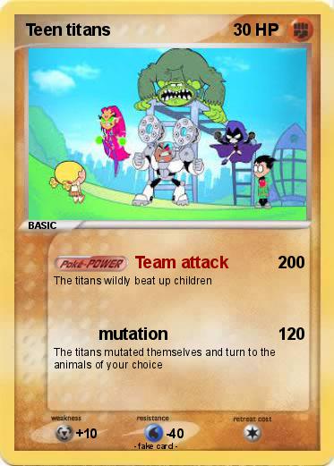 Pokemon Teen titans