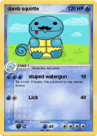 Pokemon dumb squirtle