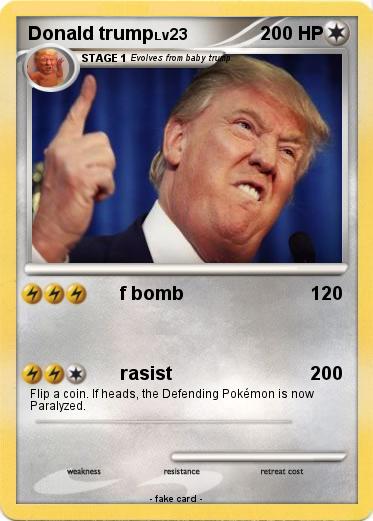 Pokemon Donald trump