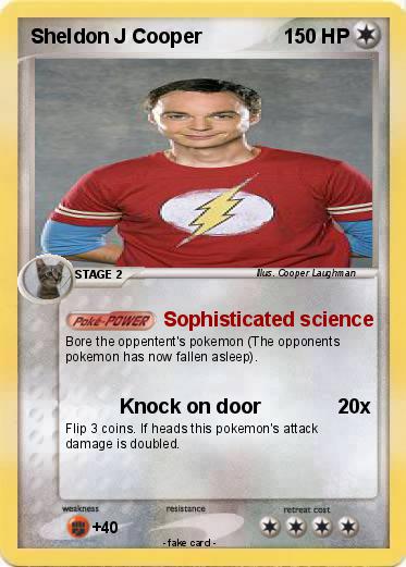 Pokemon Sheldon J Cooper