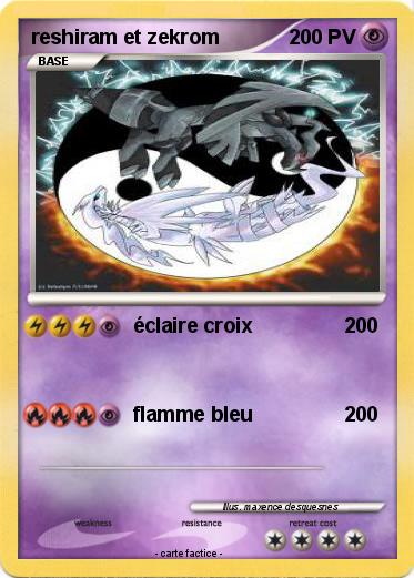 Pokemon reshiram et zekrom